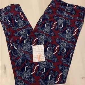 LuLaRoe TC leggings - Rare print